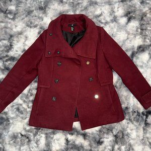 H&M Double Breasted Peacoat